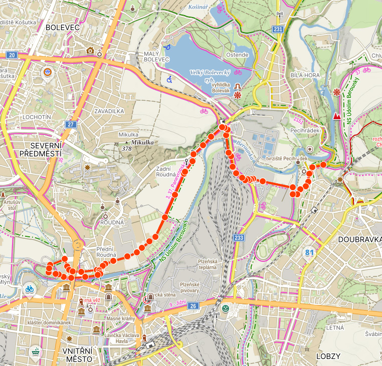 Štafeta 10,5 km
